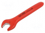 Wrench: flat | insulated,single sided | 19mm | L: 170mm | 110/2VDEDP