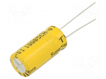 Supercapacitor | THT | 15F | 3VDC | -10&divide;30% | &Oslash;13.5x28.4mm | Pitch: 5mm