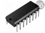 IC: analog switch | SPST-NO/NC | Ch: 4 | DIP16 | 7&divide;22V,13&divide;44V | tube