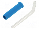 Holder | for  soldering iron | 4pcs | ESD | &Oslash;: 15.8mm | L: 62mm | blue