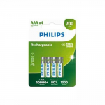 Philips uzlādējamā baterija AAA 700 mAh 4 gb