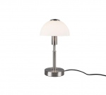 TRIO-Lighting Don II table lamp E14 brushed steel gaismeklis