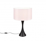 TRIO-Lighting Sabia table lamp 62 cm E27 matt black/white gaismeklis