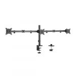 Gembird MA-D3-01 Adjustable desk 3-display mounting arm (rotate, tilt, swivel), 17&rdquo;-27&rdquo;, up to 7 kg