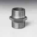 Čuguna nipelis 1"1/2 MM, melns Čuguna pāreja MM, 280