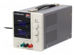 Laboratory power supply: standard | single-channel,linear | 0&divide;3A