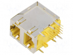 Connector: RJ45 | socket | PIN: 8 | 8p8c | Number of ports: 2