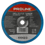 T&ouml;&ouml;riistad ja m&otilde;&otilde;teseadmed // Lisaseadmed lihvijatele, puuridele ja kruvikeerajatele // Tarcza do szlifowania metalu, t27, 230x6.0x22a24r proline