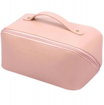 Isikliku hoolduse tooted // Personal hygiene products // BQ71A Rozkładana kosmetyczka organizer  r&oacute;żowa