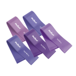 Spordiks ja aktiivseks puhkuseks // Spordikaubad ja varustus // Zestaw gum do ćwiczeń lateksowy - Mini Band L, 2.3-18.2 kg, 5 gum, fioletowy,  REBEL ACTIVE