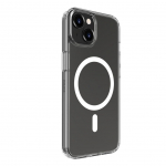 Back panel cover Evelatus Apple iPhone 14 Clear Clear Case with MagSafe Transparent