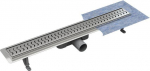Linear shower drain ONDA 900 VOGI set.