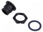 Connector: circular | 5A | 300V | plug | PIN: 3 | IP67 | straight