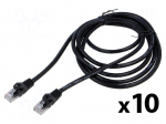 Patch cord | U/UTP | Cat: 6 | RJ45 plug,both sides | stranded | CCA | 2m
