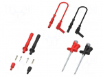 Test leads | red and black