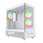 Montech XR Midi-Tower, Tempered Glass - white
