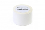 High Gloss Label Roll JetWorld White 65mm*30m replacement do Epson TM-3500 (roll with longitudinal perforation, core size 51mm)