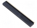 Connector: pin strips | socket | male | PIN: 64 | straight | THT | 2.54mm
