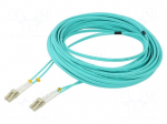Fiber patch cord | OM4 | LC/UPC,both sides | 15m | 50/125um | LSZH