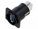 Adapter | USB A socket-front,USB B socket-back | FT | USB 3.0