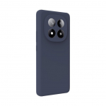 Back panel cover Evelatus Xiaomi Redmi Note 14 Pro Plus Premium Magnetic Soft Touch Silicone Case Dark Blue