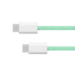 Tahvelarvutid ja tarvikud // USB kaablid // Kabel USB typu C - USB typu C 100 W 1 m zielony Kruger&Matz Basic