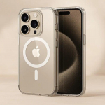 Silicone case Riff for iPhone 15 Pro Transparent