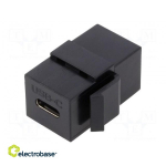 Pistikupesa | sidur | naine x2 | USB C pesa x2 | sirge | Keystone