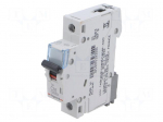 Circuit breaker | 230VAC | Inom: 16A | Poles: 1 | Charact: C | 10kA | IP20
