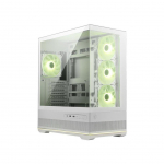 Computer case MSI  Case||MAG PANO 110R PZ / WHITE|MidiTower|Case product features Transparent panel|Not included|Colour Black|MAGPANO110RPZWHITE