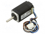Motor: DC | 2-phase,bipolar,stepper | 24&divide;48VDC | 0.026Nm | IP40 | 0.6A