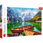 M&auml;nguala | PC | Konsoolid | Tarvikud // Harivad m&auml;nguasjad | Interaktiivsed | Loomingulised | Kunstilised // Puzzle - 500 - Jezioro Braies - Włochy - Trefl 37486