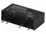 Converter: DC/DC | 1W | Uin: 21.6&divide;26.4V | 24VDC | Iout: 40mA | SIP7 | 2.3g