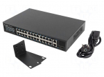 Switch Ethernet | IEC C14,RJ45 socket x26 | Gigabit Ethernet