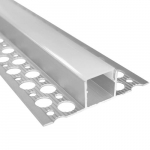 Anodized tile aluminum profile for LED strip HB-55.3X12.8