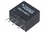 Converter: DC/DC | 3W | Uin: 4.5&divide;13.2V | 5VDC | Iout: 600mA | SIP | 2.1g