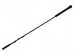 Antenna mast | car top,automotive,external | 410mm | M6 | AM,DAB,FM