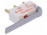 Microswitch SNAP ACTION | with lever | SPDT | 5A/250VAC | ON-(ON)