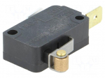 Microswitch SNAP ACTION | with roller | SPST | 5A/125VAC | ON-(OFF)