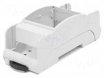 Enclosure: for DIN rail mounting | No.of mod: 2