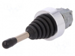 Switch: joystick | Stabl.pos: 1 | NO x4 | 22mm | black | Illumin: none