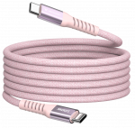 Cable Verbatim Sync & Charge Magnetic Type-C 100W 120cm Pink