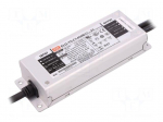 Power supply: switched-mode | LED | 75W | 27&divide;54VDC | 1400mA | IP67 | 800g