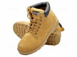 Boots | Size: 45 | beige-brown | leather,chamois | bad weather,slip