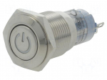 Switch: vandal resistant | Pos: 2 | SPDT | 0.5A/220VAC | 1A/24VDC | IP40