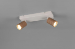 Trio Soka spotlight 2-pc GU10 coffee/warm grey gaismeklis 867700265 4017807670059