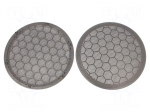Loudspeaker grille | Seat,VW | grey | 165mm