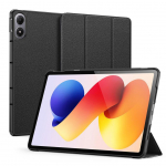 Book case Dux Ducis Redmi Pad 2 Pro Domo Series Tri-fold Stand PU Leather Tablet Cover Black