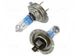 Filament lamp: automotive | PX26d | 55W | 12V | white-blue | +150% | H7