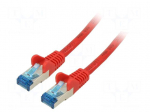 Patch cord | S/FTP | Cat 6a | RJ45 plug,both sides | stranded | Cu | 15m